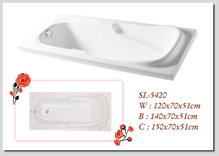 SL-5420 高亮度壓克力浴缸  
